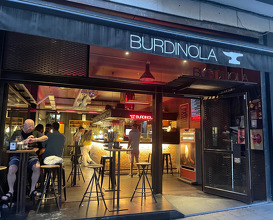Dinner at Cafe Bar Burdinola
