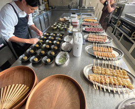 Yakitori at Txispa