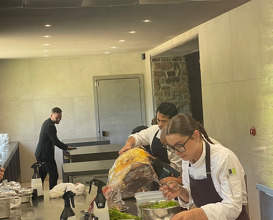 Lunch at Txispa