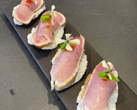 Lunch at Txispa