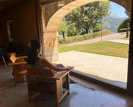Lunch at Txispa