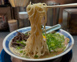 Dinner at ラーメン箕輪家