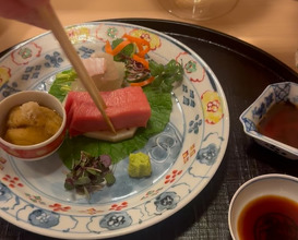 Dinner at もりかわ