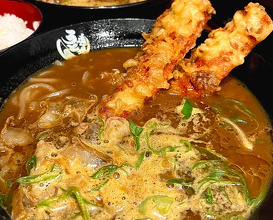 Dinner at うどん道場 谷六店