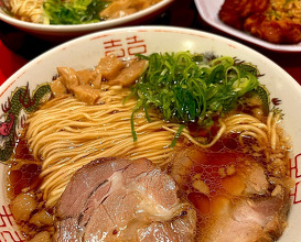 Dinner at 中華そばふじい 難波店
