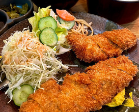 Dinner at ぽん太