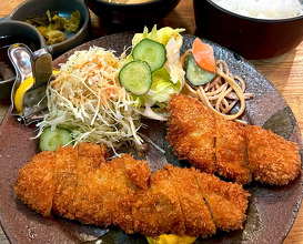 Dinner at ぽん太