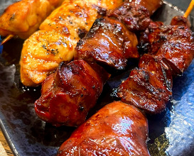 Dinner at 焼き鳥わ吉