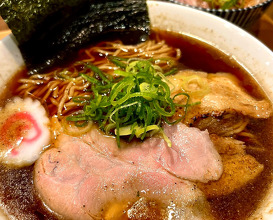 Dinner at おダシと銀しゃり 中華そば 上々