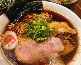 Dinner at おダシと銀しゃり 中華そば 上々