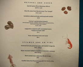 Dinner at Estimar