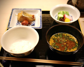 Dinner at Doujin, Kyoto