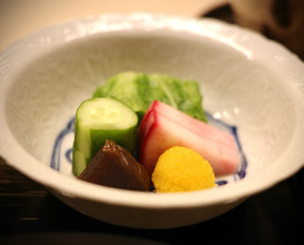 Dinner at Doujin, Kyoto