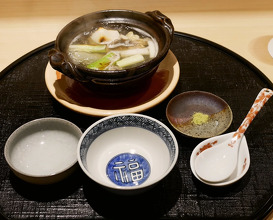 Dinner at 新橋 星野