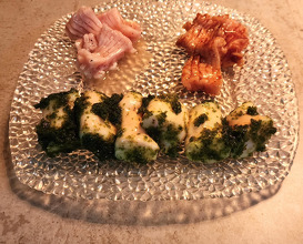 Dinner at 焼肉うしの絵