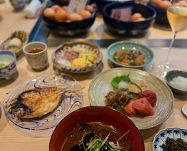 Dinner at くろぎ 大門