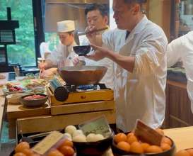 Dinner at くろぎ 大門
