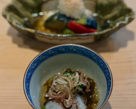 Dinner at くろぎ 大門