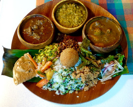 Dinner at CINNAMON GARDEN