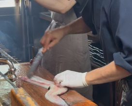 Dinner at うなぎ　かぶと