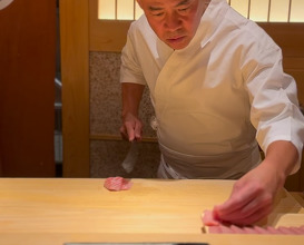 Dinner at 鮨さいとう