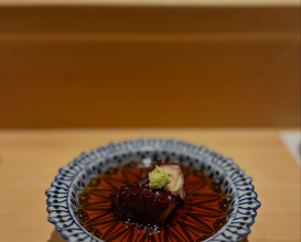Dinner at 鮨さいとう