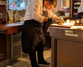 Dinner at Bozar Restaurant