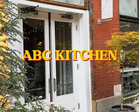 Dinner at abc kitchen