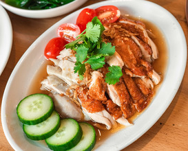 Dinner at Uncle Ray's Traditional Hainanese Chicken Rice
