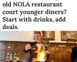 Dinner at Arnaud's & the French 75 Bar