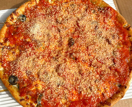 Dinner at East of Chicago Pizza - Orlando