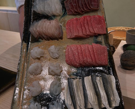 Dinner at Sushi Nishinokaze