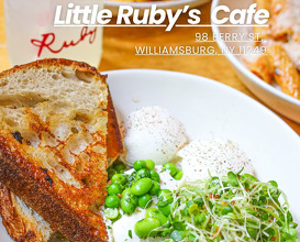 Dinner at Little Ruby's Cafe