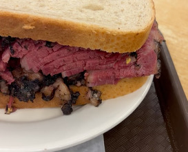 Dinner at Katz's Delicatessen