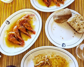 Dinner at Ultramarinos Marín