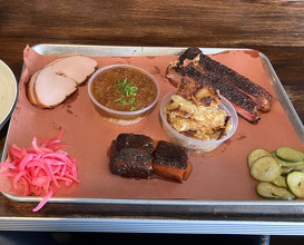 Dinner at Interstellar BBQ