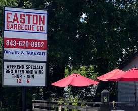 Dinner at Easton Barbecue Co.