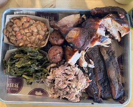 Dinner at Sweet Lew's Barbeque
