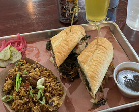 Dinner at Easton Barbecue Co.