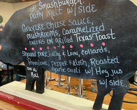 Dinner at Easton Barbecue Co.