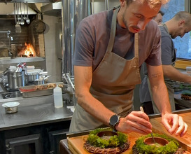Dinner at Contrada Bricconi