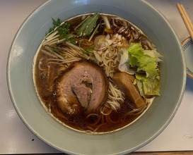 Dinner at 麺者 侍