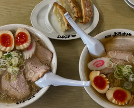Dinner at 青竹手打ちラーメン  麺屋  ようすけ
