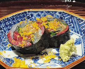 Dinner at 肉屋田中