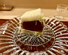 Dinner at Akasaka, Tokyo