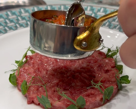 Dinner at Tiffany & Co.