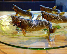 Dinner at しの田