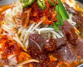 Dinner at 韓国風ちりとり鍋・鉄板焼肉　長家〜チャンガ〜