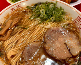 Dinner at 中華そばふじい 難波店