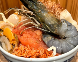 Dinner at もんじゃ焼き　しるく